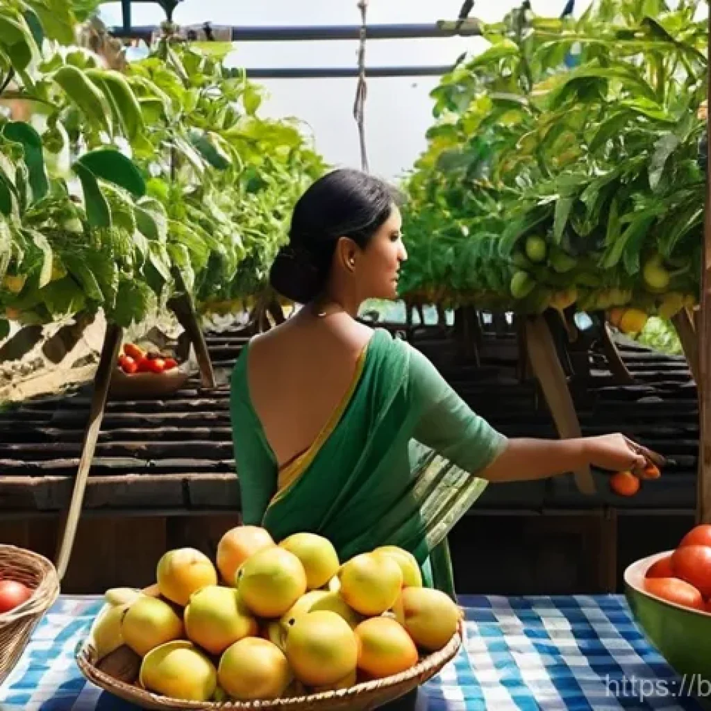신선한 재료로 만드는 최고의 건조 식품 레시피 - **Prompt:** "A warm, sunlit outdoor patio or rooftop terrace, clean and well-maintained. A woman in ...