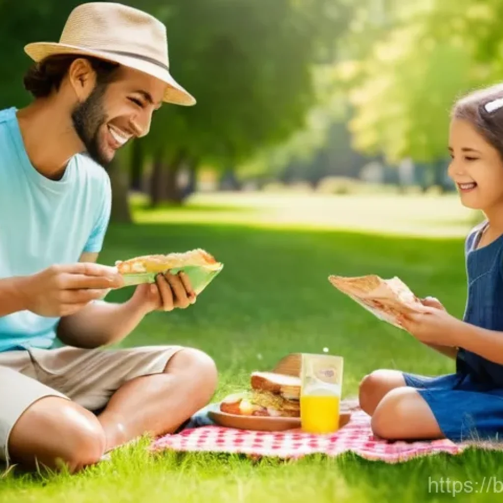 건조 식품을 활용한 특별한 레시피 아이디어 - **Prompt 1:** A vibrant, sun-drenched park scene with a diverse group of friends enjoying a picnic. ...